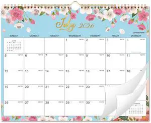 Calendar 2026-2027 - 26-27 Calendar, JUL 2026 - Dec 2027, 15" x 11.5" | Monthly Calendar, Wall Calendar 2026-2027 with Spiral Bound, Julian Dates, Thick Paper Perfect for Home Office Organizing Calendar 2026-2027 - 26-27 Calendar, JUL 2026 - Dec 2027, 15" x 11.5" | Monthly Calendar, Wall Calendar 2026-2027 with Spiral Bound, Julian Dates, Thick Paper Perfect for Home Office Organizing