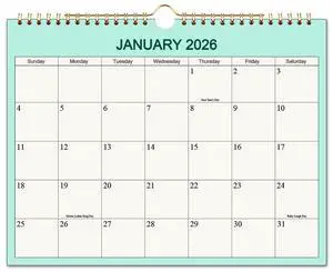 Calendar 2026-2027 - Wall Calendar Runs from Apr 2026 to Jun 2027-15 Monthly Calendar with Thick Paper for Planning and Organizing for Home or Office, Calender Planner, 8.5 x 11 In 2026 27 Calendars Calendar 2026-2027 - Wall Calendar Runs from Apr 2026 to Jun 2027-15 Monthly Calendar with Thick Paper for Planning and Organizing for Home or Office, Calender Planner, 8.5 x 11 In 2026 27 Calendars