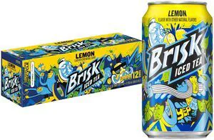 Brisk Lemon Iced Tea, 12 Fl Oz Cans (Pack of 12) Brisk Lemon Iced Tea, 12 Fl Oz Cans (Pack of 12)