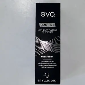 Sensitive Anti-Cavity Fluoride Toothpaste, Sweet Mint, Freshens Breath, Strengthens Teeth, 3.5 oz Sensitive Anti-Cavity Fluoride Toothpaste, Sweet Mint, Freshens Breath, Strengthens Teeth, 3.5 oz