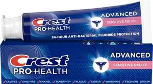 Crest Pro-Health Advanced Sensitive & Enamel Shield Toothpaste, 5.1 Ounce (Pack of 1) - Packaging May Vary Crest Pro-Health Advanced Sensitive & Enamel Shield Toothpaste, 5.1 Ounce (Pack of 1) - Packaging May Vary