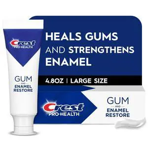 Pro-Health Gum & Enamel Restore Toothpaste 4.8 oz Anticavity, Antibacterial Flouride Toothpaste, Clinically Proven, Gum, Sensitivity, and Enamel Protection Pro-Health Gum & Enamel Restore Toothpaste 4.8 oz Anticavity, Antibacterial Flouride Toothpaste, Clinically Proven, Gum, Sensitivity, and Enamel Protection