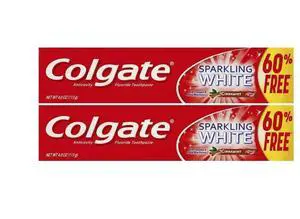 Sparkling White Cinnamint 4.0 Ounces (2 Pack) Toothpaste Sparkling White Cinnamint 4.0 Ounces (2 Pack) Toothpaste