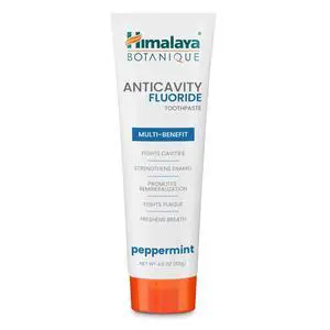 Botanique Anticavity Fluoride Toothpaste, Peppermint Flavor, 4 oz. | Fluoride Toothpaste, Multi-Benefit Support, Fights Cavities, Remineralizes & Strengthens Enamel, No SLS or Titanium Dioxide Botanique Anticavity Fluoride Toothpaste, Peppermint Flavor, 4 oz. | Fluoride Toothpaste, Multi-Benefit Support, Fights Cavities, Remineralizes & Strengthens Enamel, No SLS or Titanium Dioxide