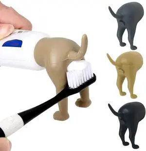 Funny Pooping Dog Butt Toothpaste Caps Squeezer,3pcs Adult Toothpaste Dispenser for White Elephants Gag Gifts Bathroom Accessories Funny Pooping Dog Butt Toothpaste Caps Squeezer,3pcs Adult Toothpaste Dispenser for White Elephants Gag Gifts Bathroom Accessories