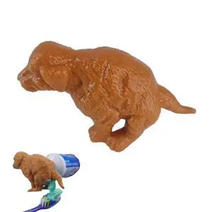1 Funny Dog Poop Toothpaste Dispenser, Dog Butt Toothpaste Cover Squeezer, Children's and Adult Bathroom Accessories, Novel Gift Suitable for Various Toothpaste Mouths 1 Funny Dog Poop Toothpaste Dispenser, Dog Butt Toothpaste Cover Squeezer, Children's and Adult Bathroom Accessories, Novel Gift Suitable for Various Toothpaste Mouths