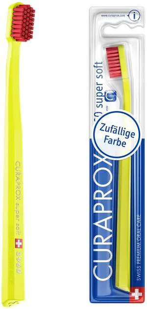 CS 3960 Super Soft Toothbrush, Random Color, Single Pack, Swiss Made CS 3960 Super Soft Toothbrush, Random Color, Single Pack, Swiss Made