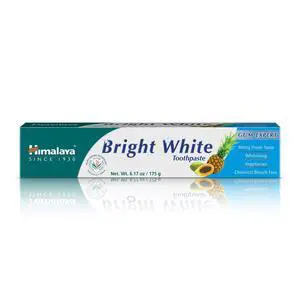 Bright White Fluoride-Free Toothpaste,Mint Flavor (6.17 oz) | Reduces Plaque & Gently Whiten Teeth with Papaya, Pineapple Enzymes & Miswak - Paraben Free, SLS-Free, Gluten-Free & Vegan Bright White Fluoride-Free Toothpaste,Mint Flavor (6.17 oz) | Reduces Plaque & Gently Whiten Teeth with Papaya, Pineapple Enzymes & Miswak - Paraben Free, SLS-Free, Gluten-Free & Vegan