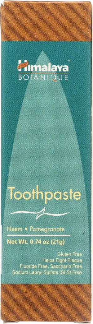Herbal Healthcare 21g Neem and Pomegranate Toothpaste, 0.8 Ounce Herbal Healthcare 21g Neem and Pomegranate Toothpaste, 0.8 Ounce