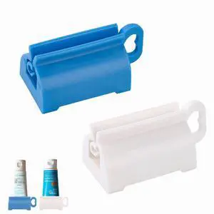 Toothpaste Squeezer Roller 2 Pack, Rolling Tube Squeezer Stand | for Kids and Adults, Manual Plastic Dispenser Holder for Bathroom, Fits Toothpaste, Creams, Paint Tubes Toothpaste Squeezer Roller 2 Pack, Rolling Tube Squeezer Stand | for Kids and Adults, Manual Plastic Dispenser Holder for Bathroom, Fits Toothpaste, Creams, Paint Tubes