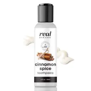 Coconut Toothpaste - Handmade in The USA - Cinnamon Spice - All Natural Organic Fluoride Free for Healthy Smiles - Flavored for Adults & Kids with Essential Oils Coconut Toothpaste - Handmade in The USA - Cinnamon Spice - All Natural Organic Fluoride Free for Healthy Smiles - Flavored for Adults & Kids with Essential Oils