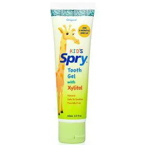 Natural Kids Xylitol Tooth Gel, Original 2 Fl Oz (Pack of 1) | Fluoride Free Xylitol Toothpaste for Baby, Toddler and Kids Age 3 Months and Up, Support Development of Emerging Teeth Natural Kids Xylitol Tooth Gel, Original 2 Fl Oz (Pack of 1) | Fluoride Free Xylitol Toothpaste for Baby, Toddler and Kids Age 3 Months and Up, Support Development of Emerging Teeth
