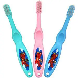 Baby Toothbrush- Soft Bristles Set of 3 Toddler Toothbrush for Boys and Girls Cute Colors and Designs Great Gift for Baby's and Toddlers 3 Pack Baby Toothbrush- Soft Bristles Set of 3 Toddler Toothbrush for Boys and Girls Cute Colors and Designs Great Gift for Baby's and Toddlers 3 Pack