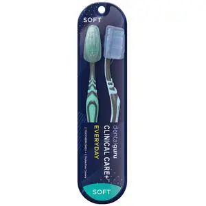 DentalGuru Everyday Soft Toothbrush for Kids & Adults- Designed for Deep Cleaning, Teeth Whitening, Travel Toothbrushes with Brush Caps 2 Pack, Multi-Color DentalGuru Everyday Soft Toothbrush for Kids & Adults- Designed for Deep Cleaning, Teeth Whitening, Travel Toothbrushes with Brush Caps 2 Pack, Multi-Color
