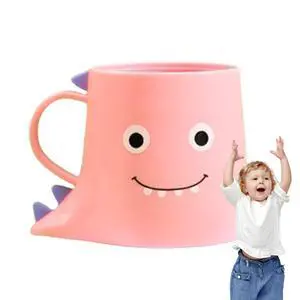 Dinosaur Toothbrush Cup Comfortable Multifunctional Mouthwash Cup | Thickened Bathroom Accessories for Girls Boys Kids Children Students Teens Dormitory Home Apartment Washroom Countertop Dinosaur Toothbrush Cup Comfortable Multifunctional Mouthwash Cup | Thickened Bathroom Accessories for Girls Boys Kids Children Students Teens Dormitory Home Apartment Washroom Countertop