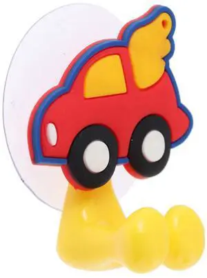 Car Suction Toothbrush Holder for Mirror Wall - Yellow Car Suction Toothbrush Holder for Mirror Wall - Yellow