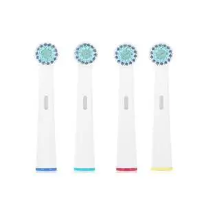 Kids Sensitive Brush Heads, Compatible with Oral-B Gentle For Kids, Genius, Smart Series, Black, Triumph, Professional Smart Series and Advance Power Toothbrush - Pack of 4 Kids Sensitive Brush Heads, Compatible with Oral-B Gentle For Kids, Genius, Smart Series, Black, Triumph, Professional Smart Series and Advance Power Toothbrush - Pack of 4