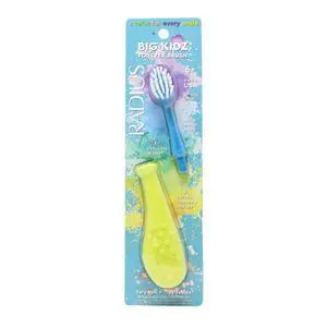 Big Kidz Forever Brush Replaceable Head Toothbrush for Children, 6 Years and Up, BPA Free ADA Accepted for Growing Teeth and Gums - Right and Left Handed, Extra Soft Big Kidz Forever Brush Replaceable Head Toothbrush for Children, 6 Years and Up, BPA Free ADA Accepted for Growing Teeth and Gums - Right and Left Handed, Extra Soft