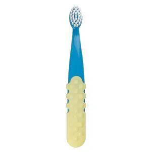 Totz Plus Brush Kids Toothbrush Silky Soft BPA Free ADA Accepted Designed for Delicate Teeth & Gums for Children 3 Years & Up - BlueYellow - Pack of 1 Totz Plus Brush Kids Toothbrush Silky Soft BPA Free ADA Accepted Designed for Delicate Teeth & Gums for Children 3 Years & Up - BlueYellow - Pack of 1