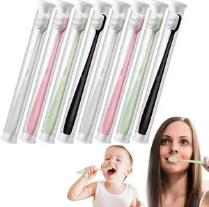 8 PCS Soft Toothbrushes for Adults, Nano Toothbrushes with 20000 Soft Floss Bristle for Gum Care, Deep Cleaning, Micro Bristle Toothbrush for Pregnant Women, Elderly, Kid, Protect Fragile Gums 8 PCS Soft Toothbrushes for Adults, Nano Toothbrushes with 20000 Soft Floss Bristle for Gum Care, Deep Cleaning, Micro Bristle Toothbrush for Pregnant Women, Elderly, Kid, Protect Fragile Gums