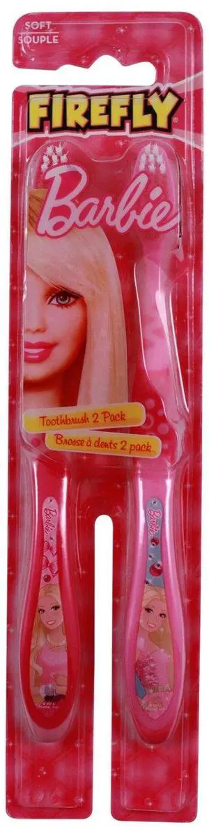 Barbie Toothbrush Twin Pack By Smile Guard Barbie Toothbrush Twin Pack By Smile Guard