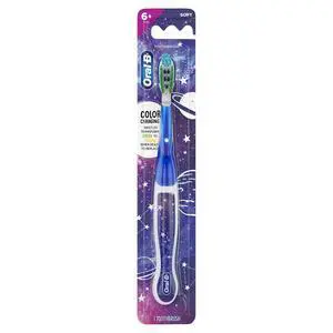 Cross Action Kids Toothbrush, Soft Bristles, Ages 6+, 1 Count Cross Action Kids Toothbrush, Soft Bristles, Ages 6+, 1 Count