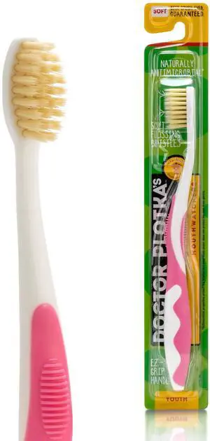 Soft Flossing Manual Toothbrush, Kids, Ultra Clean, Pink | Soft Floss-Tip Bristles for Kids Sensitive Teeth and Gums, Gentle Manual Brush, BPA Free, Dr Plotka Design Soft Flossing Manual Toothbrush, Kids, Ultra Clean, Pink | Soft Floss-Tip Bristles for Kids Sensitive Teeth and Gums, Gentle Manual Brush, BPA Free, Dr Plotka Design