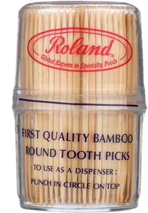 Bamboo Toothpicks, 300 Count, Pack of 1 Bamboo Toothpicks, 300 Count, Pack of 1