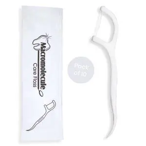 Dental Floss Picks (Pack of 10) - Individually Wrapped Oral Care Flossers for Adults & Kids - Travel Dental Picks for Teeth Cleaning & Plaque Removal - No Break & No Shred Floss Dental Floss Picks (Pack of 10) - Individually Wrapped Oral Care Flossers for Adults & Kids - Travel Dental Picks for Teeth Cleaning & Plaque Removal - No Break & No Shred Floss