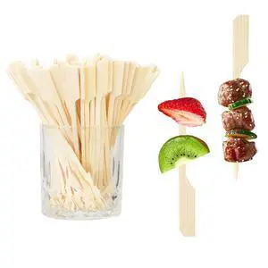 100PCS Cocktail Picks, Fancy Toothpicks for Appetizers, Decorative Skewers for Appetizers Drinks Party Fruit, 3.5 Inch Long Wooden Bamboo Paddle Food Sticks Charcuterie Boards Accessories 100PCS Cocktail Picks, Fancy Toothpicks for Appetizers, Decorative Skewers for Appetizers Drinks Party Fruit, 3.5 Inch Long Wooden Bamboo Paddle Food Sticks Charcuterie Boards Accessories