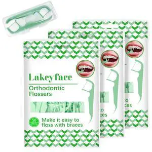 150 Count Orthodontic Flossers for Braces with Floss Dispenser, Brace Flossers for Kids Teeth & Adults, Dental Floss for Braces, Dental Floss Picks, 50 Count Bag (Pack of 3) 150 Count Orthodontic Flossers for Braces with Floss Dispenser, Brace Flossers for Kids Teeth & Adults, Dental Floss for Braces, Dental Floss Picks, 50 Count Bag (Pack of 3)