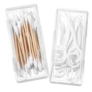 2PCS Cotton Swab Holder for Travel, Floss Picks Case, Portable Small Dental Floss Holders, Cotton Swab Boxs Travel Storage Case, Dental Toothpick Holder for Cottons Buds Hair Ties Flosss 2PCS Cotton Swab Holder for Travel, Floss Picks Case, Portable Small Dental Floss Holders, Cotton Swab Boxs Travel Storage Case, Dental Toothpick Holder for Cottons Buds Hair Ties Flosss