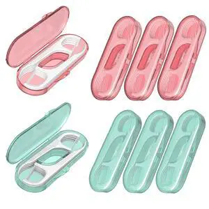 Travel Dental Floss Picks 8 Storage Cases 80 Count,Floss Orgizion,High Strong Portable Toothpicks Case,Professional Flossers,Perfect Size for Purse,Pants Pocket,(4Pink,4Green) Travel Dental Floss Picks 8 Storage Cases 80 Count,Floss Orgizion,High Strong Portable Toothpicks Case,Professional Flossers,Perfect Size for Purse,Pants Pocket,(4Pink,4Green)
