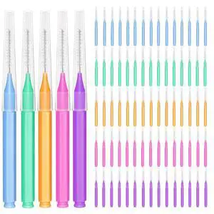 Braces Brush for Cleaner Interdental Toothpick Dental Tooth Flossing Head Oral Hygiene Flosser Cleaners Cleaning Tool (5Colors,75pcs) Braces Brush for Cleaner Interdental Toothpick Dental Tooth Flossing Head Oral Hygiene Flosser Cleaners Cleaning Tool (5Colors,75pcs)
