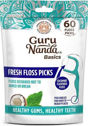 Fresh Floss Dental Picks - Non- Shred Thread with Angled Pick for Effective Plaque Removal - Dentist Recommened - Travel Friendly for Adults & Kids - 360 Pack Fresh Floss Dental Picks - Non- Shred Thread with Angled Pick for Effective Plaque Removal - Dentist Recommened - Travel Friendly for Adults & Kids - 360 Pack