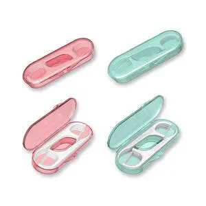 Dental Floss Picks - Travel Floss with Toothpicks - Professional Threader Flossers with 4 Storage Cases - Ideal for Family Hotel and High-Toughness Travel (40Pcs) Dental Floss Picks - Travel Floss with Toothpicks - Professional Threader Flossers with 4 Storage Cases - Ideal for Family Hotel and High-Toughness Travel (40Pcs)