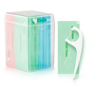 Individually Wrapped Dental Floss Picks-Flossers for Adults 50 ct | Disposable Dental Floss Singles Bag with Handy Case for Travel,AirbnbHotel, Restaurant, Office, Car, WeddingBusiness Trips Individually Wrapped Dental Floss Picks-Flossers for Adults 50 ct | Disposable Dental Floss Singles Bag with Handy Case for Travel,AirbnbHotel, Restaurant, Office, Car, WeddingBusiness Trips