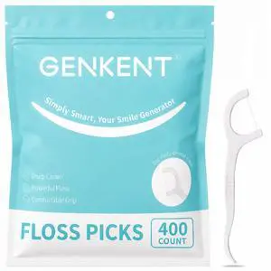 Floss Picks, 400 Count Dental Floss Sticks, Tooth Picks Flossers, Teeth Cleaning Tools with Toothpicks Floss Picks, 400 Count Dental Floss Sticks, Tooth Picks Flossers, Teeth Cleaning Tools with Toothpicks