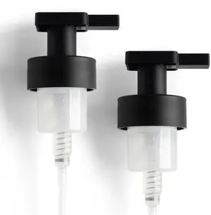 Foaming Replacement Pump Set - 2 Pack - 40mm (1.57) Wide Rim (40/410 Neck Size) - Unique Matte Black Finish - High Rated 1.66c Foam Output for Maximum Foam Foaming Replacement Pump Set - 2 Pack - 40mm (1.57) Wide Rim (40/410 Neck Size) - Unique Matte Black Finish - High Rated 1.66c Foam Output for Maximum Foam