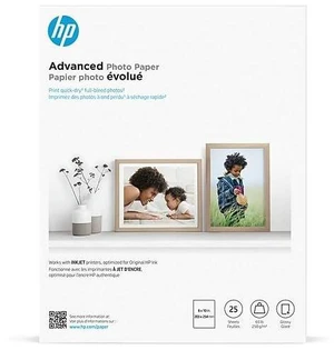 Advanced Photo Paper, Glossy, 65 lb, 8 x 10 in., 203 x 254 mm, 25 sheets (6J777A) Advanced Photo Paper, Glossy, 65 lb, 8 x 10 in., 203 x 254 mm, 25 sheets (6J777A)