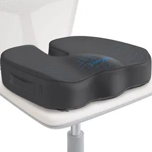 Seat Cushion for Office Chair, Car, Memory Foam, Grey Large For Back, Coccyx, Sciatica, Tailbone Pain, Ergonomic Design, Non-Slip, Desk Wheelchair Use, Supportive Butt Pillow, For Man Seat Cushion for Office Chair, Car, Memory Foam, Grey Large For Back, Coccyx, Sciatica, Tailbone Pain, Ergonomic Design, Non-Slip, Desk Wheelchair Use, Supportive Butt Pillow, For Man