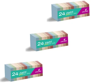 (72 Pads) Sticky Notes 3x3 inch, Self-Stick Pads Vintage Colors Sticky Note Recyclable, Easy to Post for Home, Office, Notebook (72 Pads) Sticky Notes 3x3 inch, Self-Stick Pads Vintage Colors Sticky Note Recyclable, Easy to Post for Home, Office, Notebook