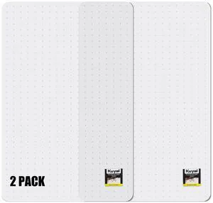 Office Chair Mat for Carpet, 2 Pack Heavy Duty Computer Chair Mat 32''x 49'', Under Desk Protector Carpeted Clear Floors Mat, Easy Chair Movement,Ship Flat Office Chair Mat for Carpet, 2 Pack Heavy Duty Computer Chair Mat 32''x 49'', Under Desk Protector Carpeted Clear Floors Mat, Easy Chair Movement,Ship Flat