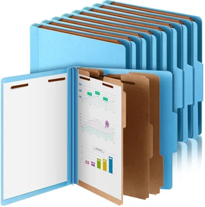 24 Pcs Classification Folder Letter Size, 3 Divider File,Blue Back to School Folder Supplies, Pressboard File with Fastener, Expanding Organizer Bulk for Teacher, Office, Employee, Staff 24 Pcs Classification Folder Letter Size, 3 Divider File,Blue Back to School Folder Supplies, Pressboard File with Fastener, Expanding Organizer Bulk for Teacher, Office, Employee, Staff