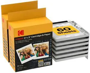 4PASS 3x3 Cartridge Refill, 60 Sheets, Mini 3 & Mini Shot 3 Compatible with Mini 3 Retro/Era & Mini Shot 3 Retro/Era, Water, Fingerprint, Fade Resistant 4PASS 3x3 Cartridge Refill, 60 Sheets, Mini 3 & Mini Shot 3 Compatible with Mini 3 Retro/Era & Mini Shot 3 Retro/Era, Water, Fingerprint, Fade Resistant