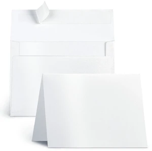 White Shimmer 5x7 Blank Cards and Envelopes 100 Pack Pearl White Folded Cardstock and A7 Envelopes Self Seal for Wedding, Invitations, DIY Greeting Cards & All Occasion White Shimmer 5x7 Blank Cards and Envelopes 100 Pack Pearl White Folded Cardstock and A7 Envelopes Self Seal for Wedding, Invitations, DIY Greeting Cards & All Occasion