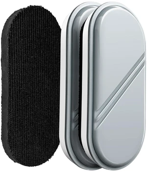 Dry Erase Board Eraser, Magnetic Detachable Whiteboard Eraser 2-Pack, White Board Erasers for Classroom, Glass Board Cleaner, Dry Erase Marker Eraser for Office School Home (Gray) Dry Erase Board Eraser, Magnetic Detachable Whiteboard Eraser 2-Pack, White Board Erasers for Classroom, Glass Board Cleaner, Dry Erase Marker Eraser for Office School Home (Gray)