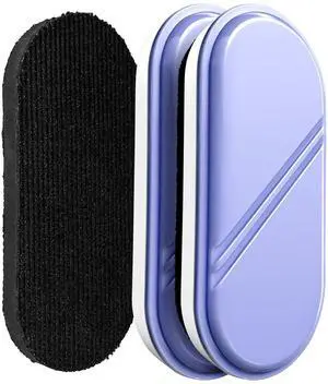 Dry Erase Board Eraser, Magnetic Detachable Whiteboard Eraser 2-Pack, White Board Erasers for Classroom, Glass Board Cleaner, Dry Erase Marker Eraser for Office School Home (Purple) Dry Erase Board Eraser, Magnetic Detachable Whiteboard Eraser 2-Pack, White Board Erasers for Classroom, Glass Board Cleaner, Dry Erase Marker Eraser for Office School Home (Purple)