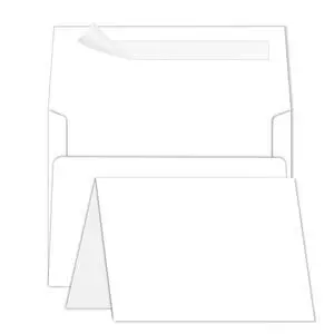 100 Pack Blank Cards and Envelopes 5x7 White for Invitations 5 x 7 Printable Folded Cardstock and A7 Envelopes Self Seal for Wedding, Birthday, Holiday, Baby Shower, DIY Greeting Cards 100 Pack Blank Cards and Envelopes 5x7 White for Invitations 5 x 7 Printable Folded Cardstock and A7 Envelopes Self Seal for Wedding, Birthday, Holiday, Baby Shower, DIY Greeting Cards