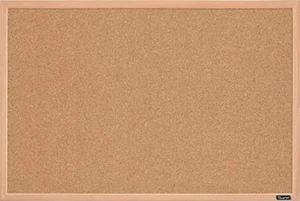 Cork Board Bulletin Board, 23" x 35" Framed Corkboard, Oak Frame, Decorative Hanging Pin Board, Perfect for Office & Home Decor, Home School Message Board or Vision Board (35-380352) Cork Board Bulletin Board, 23" x 35" Framed Corkboard, Oak Frame, Decorative Hanging Pin Board, Perfect for Office & Home Decor, Home School Message Board or Vision Board (35-380352)